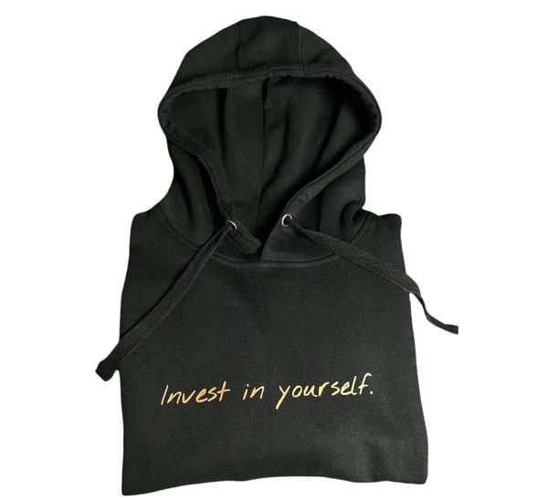 Black and Nude “Invest in Yourself” Hoodie